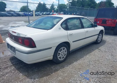 2001 Chevrolet Impala from USA, damaged, VIN 2G1WF52EX19199637